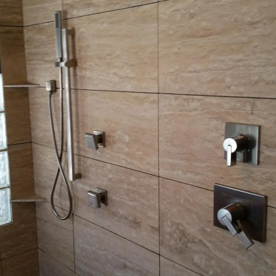 Shower fixture installation for Water Heater Replacement in Nazareth